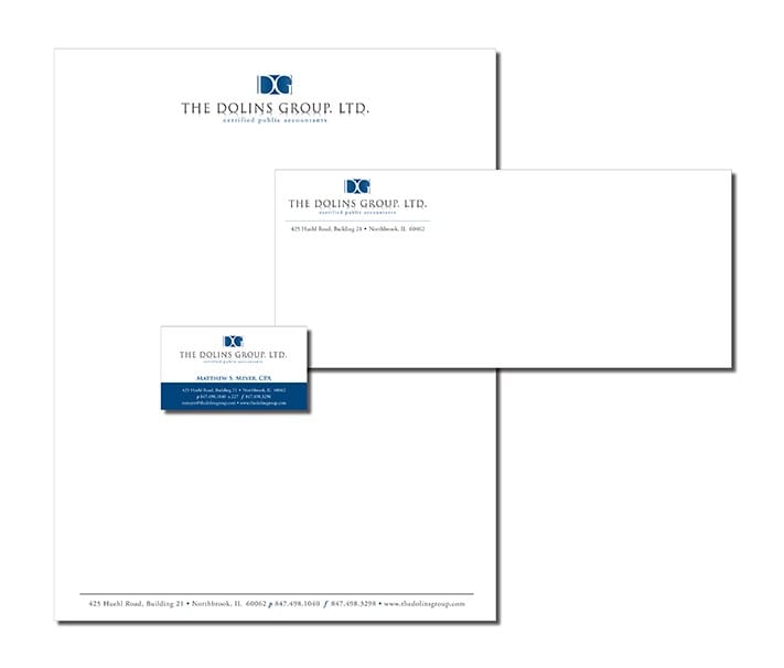 letterhead, envelopes and business cards